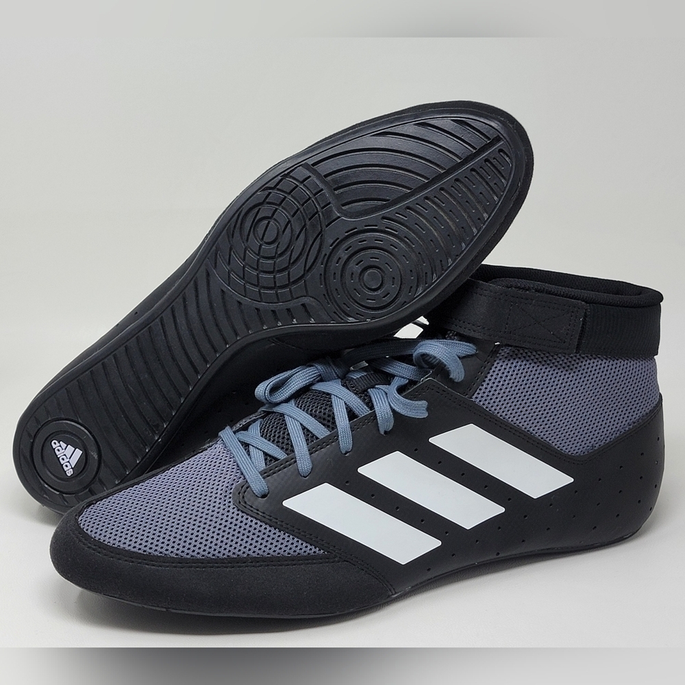 adidas Black and Gray Athletic Shoes